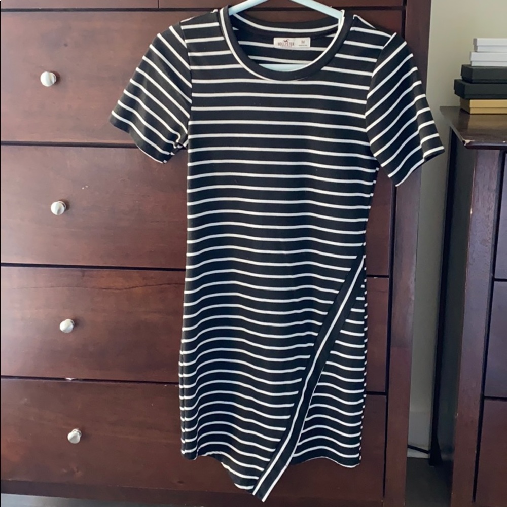 Hollister Striped T-Shirt Dress